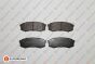 Тормозные колодки задние land cruiser j7,80/90,prado,fj cruiser,mitsubishi pajero iv, фото 1 - интернет-магазин Auto-Mechanic