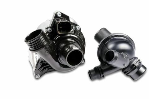 Помпа води BMW 3 (E90)/5 (F10)/X5 (E70)/X6 (E71/E72) 06-16 N55 B30/N54 B30 (+термостат)