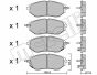 Колодки тормозные (передние) Subaru Forester 08-/Legacy IV/V 03-14/Outback 03-, фото 7 - интернет-магазин Auto-Mechanic