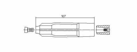 Наконечник свечи зажигания MB E-class (W124/W210) 93-03/ Sprinter 95-06 (M111)