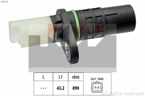 Датчик положення к/вала Opel Vivaro 2.0 CDTI 06- /Nissan Qashqai 2.0 dCi 07- Датчик положення к/вала Opel Vivaro 2.0 CDTI 06- /Nissan Qashqai 2.0 dCi 07-