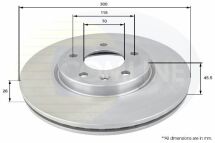 Диск гальмівний вентильований з покриттям Диск гальмівний вентильований з покриттям
