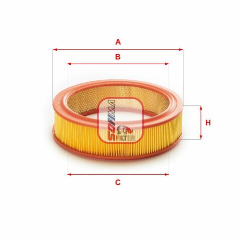 Фільтр повітряний ВАЗ Нива/Самара/Жигулі 1.1-1.3 i 75-05/ЗАЗ Таврія 1.1-1.3 i 89- Фільтр повітряний ВАЗ Нива/Самара/Жигулі 1.1-1.3 i 75-05/ЗАЗ Таврія 1.1-1.3 i 89-