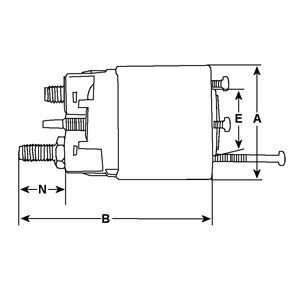 Реле стартера, що втягує. Реле стартера, що втягує.