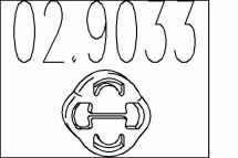 Гумовий елемент кріплення вихлопної системи Гумовий елемент кріплення вихлопної системи