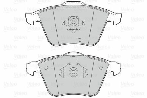 Комплект гальмівних накладок, дискове гальмо