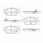 Гальмiвнi колодки дисковi