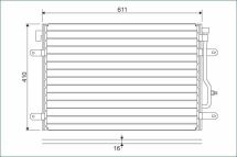 Конденсатор кондиционера Конденсатор кондиционера