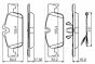 Колодки гальмівні (передні) Peugeot 508/SW 10-18 (+датчик), фото 10 - интернет-магазин Auto-Mechanic