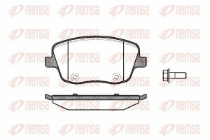 Тормозные колодки перед. (без дат.) VW Polo 03-SKODA Fabia 03-, Roomster SEAT