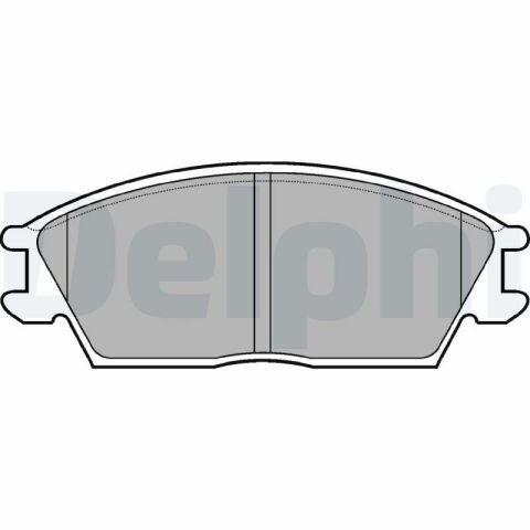 Колодки гальмівні передні Accent 94-, Getz 02-, Pony 89- HYUNDAI