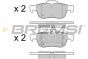 Тормозные колодки зад. Renault Latitude 11-(ATE) (123,1x50,6x16,9), фото 1 - интернет-магазин Auto-Mechanic