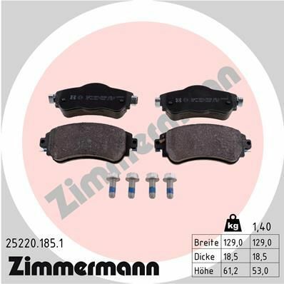 Тормозные колодки (передние) Citroen C4 09- (TRW) Тормозные колодки (передние) Citroen C4 09- (TRW)