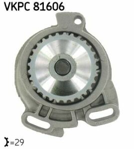 SKF AUDI Помпа воды 80/90 2,0E -91 2,0E 20V 88-91 2,3E