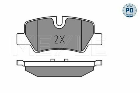 Колодки гальмівні (задні) Mini Mini Cooper/One 13- B36/B37/B46/B47/B48