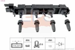 PEUGEOT Катушка зажигания 307 2,0 16V 03-,406 2,2 00-,407 1,8/2,2 04-,606 2,2 00- PEUGEOT Катушка зажигания 307 2,0 16V 03-,406 2,2 00-,407 1,8/2,2 04-,606 2,2 00-