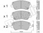 Колодки гальмівні (передні) Hyundai Elantra/ i30/Veloster 11-/Kia Cee'd/Cerato 12-/Soul 09-, фото 8 - интернет-магазин Auto-Mechanic