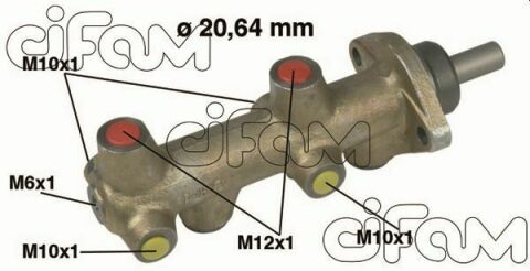 Головний гальмівний циліндр D20,64mm PASSAT DIESEL -81 VW