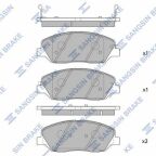 Колодки тормозные дисковые