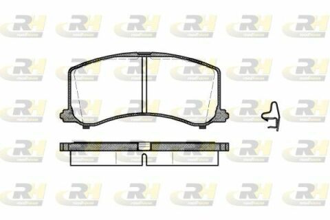 Гальмівні колодки дискові Гальмівні колодки дискові