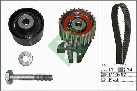 Комплект ГРМ Alfa Romeo 159/Brera/Giulietta/Spider 1.8 TBi 09-18 (24x171z)