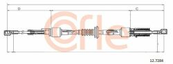 Трос кулиси Ducato/Jumper 2.5/2.8 D/TD 94-02 (кпп MG) (960/690) Трос кулиси Ducato/Jumper 2.5/2.8 D/TD 94-02 (кпп MG) (960/690)