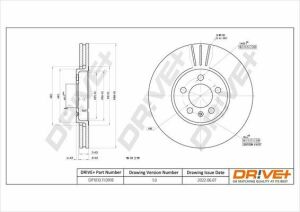 DP1010.11.0918 Drive+ - Гальмівний диск