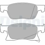 Колодки гальмівні передні Astra K OPEL