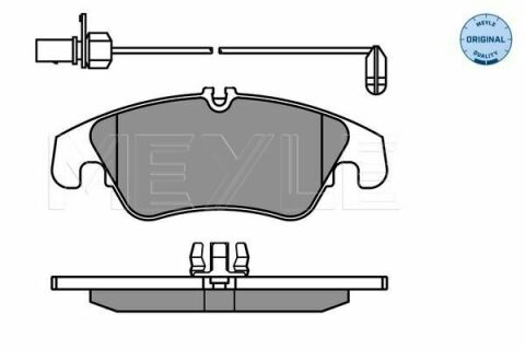Колодки тормозные (передние) Audi A4/A5/Q5 07-