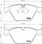 Гальмівні колодки пер. BMW 3 (E90)/5 (E60)/7 (E65) 02-13 (ATE), фото 1 - інтерент-магазин Auto-Mechanic