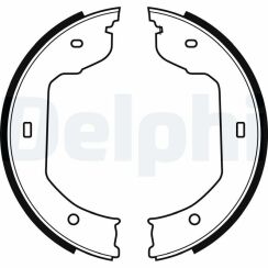 Колодки ручного тормоза E60, E65 X3, X5, X6 VW T5, Touareg BMW