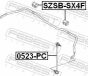 Втулка стабілізатора пер. Suzuki SX 4 06-, фото 3 - интернет-магазин Auto-Mechanic