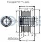 Шкив генератора c3 ii 1.2 vti 82, ds3 1.2 vti 82, фото 2 - интернет-магазин Auto-Mechanic