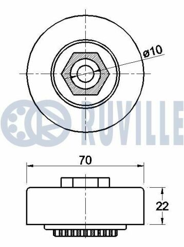 Ролик spark 1.2 10-