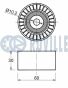 Ролик паразитний alaskan 2.3 17-, clio iv (bh_) 0.9 12-, espace iv (jk0/1_) 2.0 06-, nissan, fiat, dacia, opel, smart, db, фото 2 - інтерент-магазин Auto-Mechanic