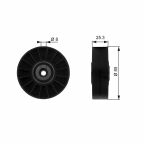 Шкив приводного пояса