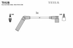Кабель запалювання к-кт TESLA Chevrolet, Daewoo Matiz 0,8 02- Кабель запалювання к-кт TESLA Chevrolet, Daewoo Matiz 0,8 02-