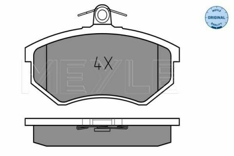 Колодки тормозные (передние) Audi 80/90/100 86-91