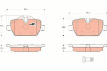Колодки гальмівні