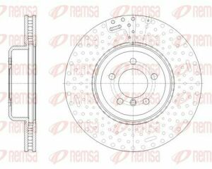 Диск тормозной передний 3/f30