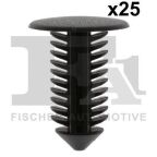 Затискач, декоративна/захисна накладка