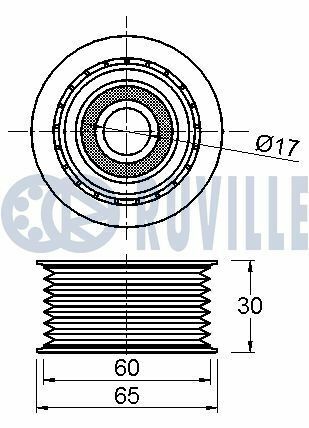 Ролик паразитний grand vitara 1.9d 05-