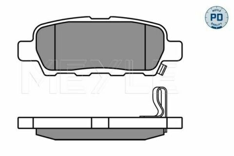 Колодки тормозные (задние) Renault Koleos/Nissan Juke/Leaf/Qashqai/X-Trail/Suzuki 08- (Akebono)