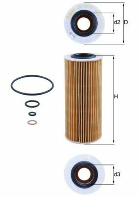 Фильтр смазки BMW 3/5/6/7/X3/X5/X6 3.0D 04-