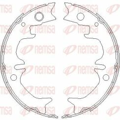 Колодки тормозные барабанного типа Toyota avensis 97-03, camry 96-03