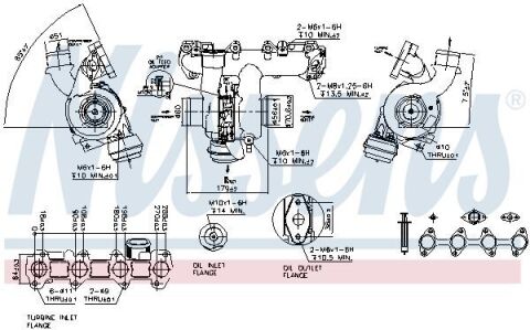 Турбина ASTRA H 04-, VECTRA C 04-