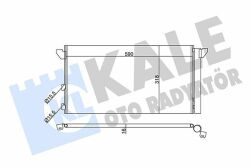 Радиатор кондиционера Fiat Panda 2003– Радиатор кондиционера Fiat Panda 2003–