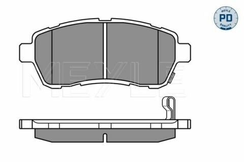 Колодки гальмівні (передні) Ford Fiesta 08- (TRW)