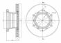 Диск тормозной (задний) MB Vario (324х30) 17.5&quot; (вентилированный), фото 5 - интернет-магазин Auto-Mechanic