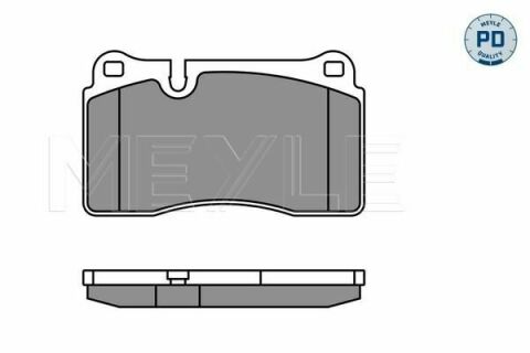 Колодки тормозные (передние) VW Touareg 02- (Brembo)